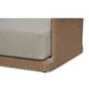 Hospitality furniture - Curved Arm Wicker Outdoor Sofa - www.oroatrade.com