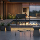 Basketweave Outdoor Bar Stool | Novi Living Zola