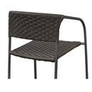 Basketweave Outdoor Bar Stool | Novi Living Zola