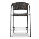 Basketweave Outdoor Counter Chair | Novi Living Zola