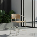 Basketweave Outdoor Counter Chair | Novi Living Zola
