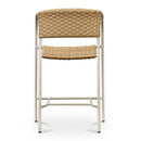 Basketweave Outdoor Counter Chair | Novi Living Zola