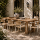 Hospitality furniture - Basketweave Outdoor Dining Chairs (2) - www.oroatrade.com
