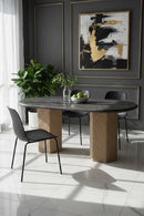 Hospitality furniture - Jute-Wrapped Base Dining Table - www.oroatrade.com