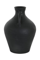 Black Terracotta Vase | Novi Living Lyra | Oroa.com