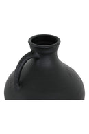 Black Terracotta Vase | Novi Living Lyra | Oroa.com