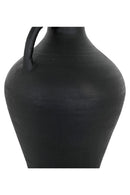 Black Terracotta Vase | Novi Living Lyra | Oroa.com