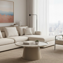 Hospitality furniture - Round Marble Tray Coffee Table - www.oroatrade.com