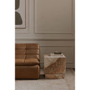 Italian Marble Square Side Table | Novi Living Layla
