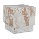 Italian Marble Square Side Table | Novi Living Layla