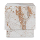 Italian Marble Square Side Table | Novi Living Layla