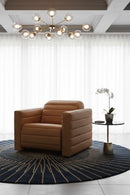 Channeled Recliner Lounge Chair | Novi Living Juno | Oroa.com