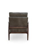 Walnut Framed Leather Accent Chair | Novi Living Arturo | Oroatrade.com