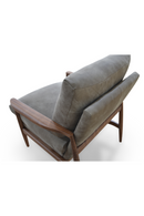 Walnut Framed Leather Accent Chair | Novi Living Arturo | Oroatrade.com