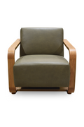 Oak Framed Lounge Chair | Novi Living Eckersley