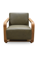 Oak Framed Lounge Chair | Novi Living Eckersley