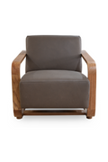 Oak Framed Lounge Chair | Novi Living Eckersley