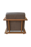 Oak Framed Lounge Chair | Novi Living Eckersley