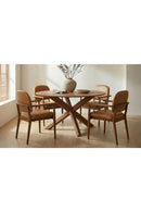 Wooden Padded Dining Chairs (2) | Novi Living Norrie
