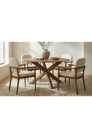 Wooden Padded Dining Chairs (2) | Novi Living Norrie