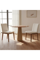 Cream Padded Dining Chairs (2) | Novi Living Demi | Oroatrade.com