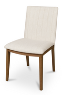 Cream Padded Dining Chairs (2) | Novi Living Demi | Oroatrade.com