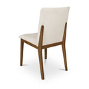Hospitality furniture - Cream Padded Dining Chairs (2) - www.oroatrade.com