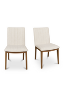 Cream Padded Dining Chairs (2) | Novi Living Demi | Oroatrade.com