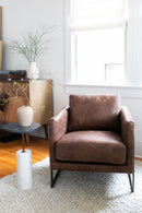 Hospitality furniture - Gray Marble Accent Table - www.oroatrade.com