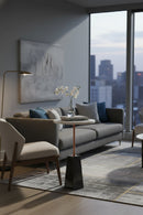 Hospitality furniture - White Marble Accent Table - www.oroatrade.com