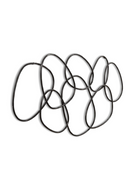 Interlocking Bronze Ring Wall Decor | Novi Living Coro | Oroatrade.com
