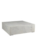 Hospitality furniture - Square White Marble Coffee Table - www.oroatrade.com