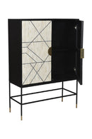 Contract furniture - Cream 2-Door Cabinet - www.oroatrade.com