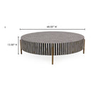 Hospitality furniture - Round Art Deco Coffee Table - www.oroatrade.com