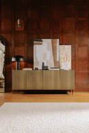Hospitality furniture - Antique Brass 2-Door Sideboard - www.oroatrade.com