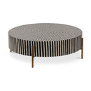 Hospitality furniture - Round Art Deco Coffee Table - www.oroatrade.com