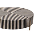 Hospitality furniture - Round Art Deco Coffee Table - www.oroatrade.com