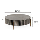 Hospitality furniture - Round Art Deco Coffee Table - www.oroatrade.com