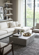 Black & White Bone Coffee Table | Novi Living Terning | Oroa.com