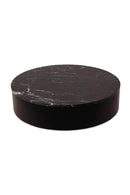 Contract furniture - Black Marble Round Coffee Table - www.oroatrade.com