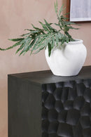 Contract furniture - Black Oak Chiseled 4-Door Sideboard - www.oroatrade.com