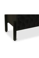 Contract furniture - Black Oak Chiseled 4-Door Sideboard - www.oroatrade.com