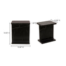 Hospitality furniture - Marble I-Beam Accent Table - www.oroatrade.com