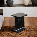 Hospitality furniture - Marble I-Beam Accent Table - www.oroatrade.com