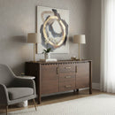 Contract furniture - Scalloped Edge 3-Drawer Sideboard - www.oroatrade.com