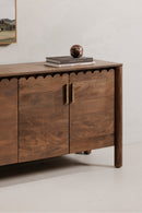 Contract furniture - Scalloped Edge 4-Door Sideboard - www.oroatrade.com