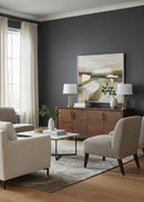 Contract furniture - Scalloped Edge 4-Door Sideboard - www.oroatrade.com