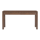 Wooden Scalloped 2-Drawer Console Table | Novi Living Wiley