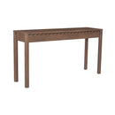 Wooden Scalloped 2-Drawer Console Table | Novi Living Wiley