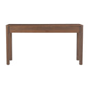 Wooden Scalloped 2-Drawer Console Table | Novi Living Wiley